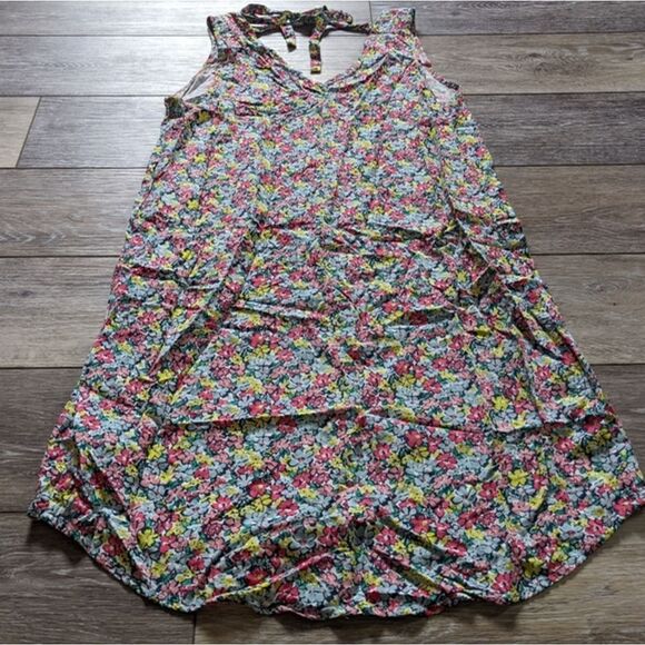 Gap summer dress or swim cover up floral size medium great condition - Picture 6 of 8